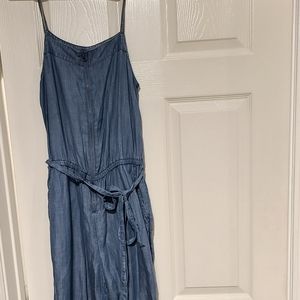 Chambray Romper Small